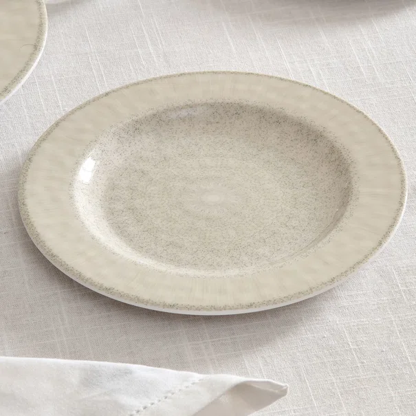 Πιάτο Φαγητού Ρηχό (Φ28) S-D Solene Beige 217038