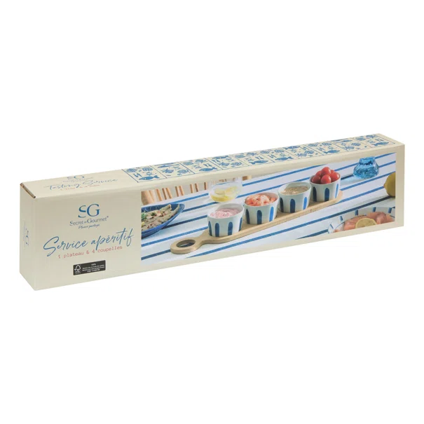 Ορντεβιέρα Σερβιρίσματος 4 Θέσεων (48x10x5.5) S-D Oceania 212150