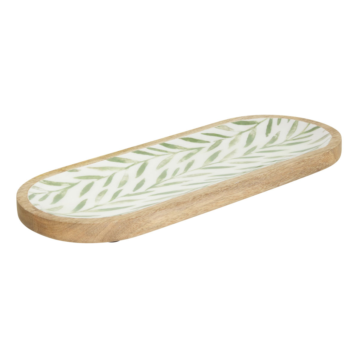 Πιατέλα Σερβιρίσματος Οβάλ (40x15) S-D Inaya Olive Green 212209C