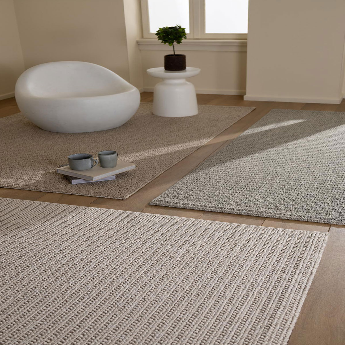 Χαλί Διαδρόμου (80x150) Royal Carpet Eco 3190 Cream