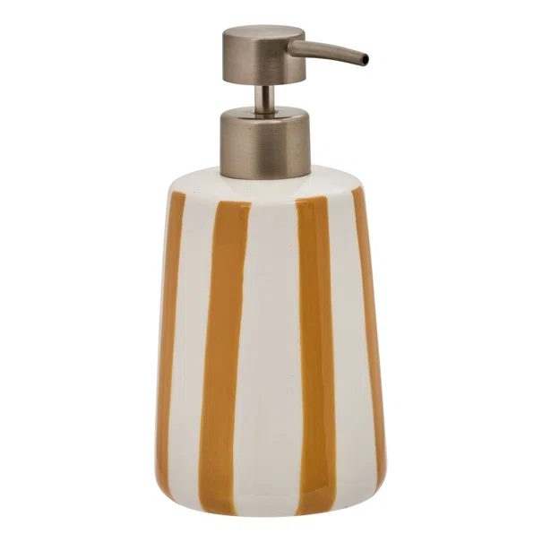 Dispenser Μπάνιου 400ml (Φ8.6x17.3) F-V Strio Wheat 214790B