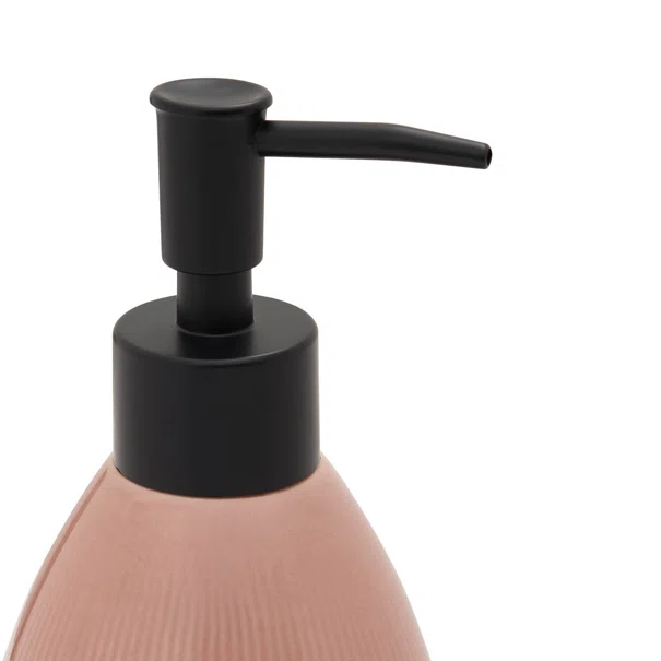 Dispenser Μπάνιου 850ml (Φ8.8x27.6) F-V Ceramic 214724 Pink