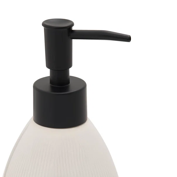 Dispenser Μπάνιου 850ml (Φ8.8x27.6) F-V Ceramic 214724 White