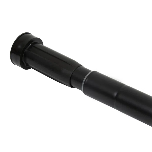 Πτυσσόμενος Βραχίονας Μπάνιου 135-250cm F-V Black 160820A