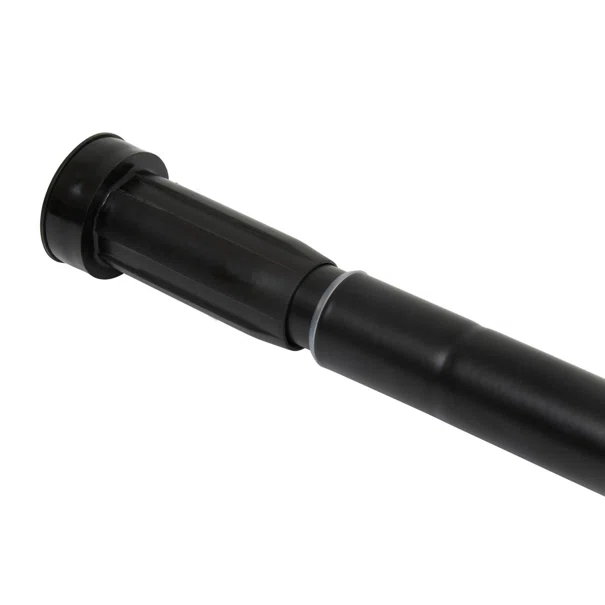 Πτυσσόμενος Βραχίονας Μπάνιου 70-120cm F-V Black 105403A