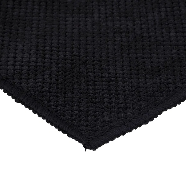 Πατάκι Μπάνιου (45x75) F-V Microfiber 186159 Black