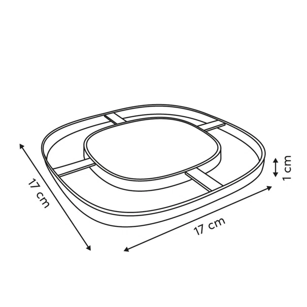 Βάση/Σουπλά Μαγειρικών Σκευών (17x17) F-V Trivet Balm 209785