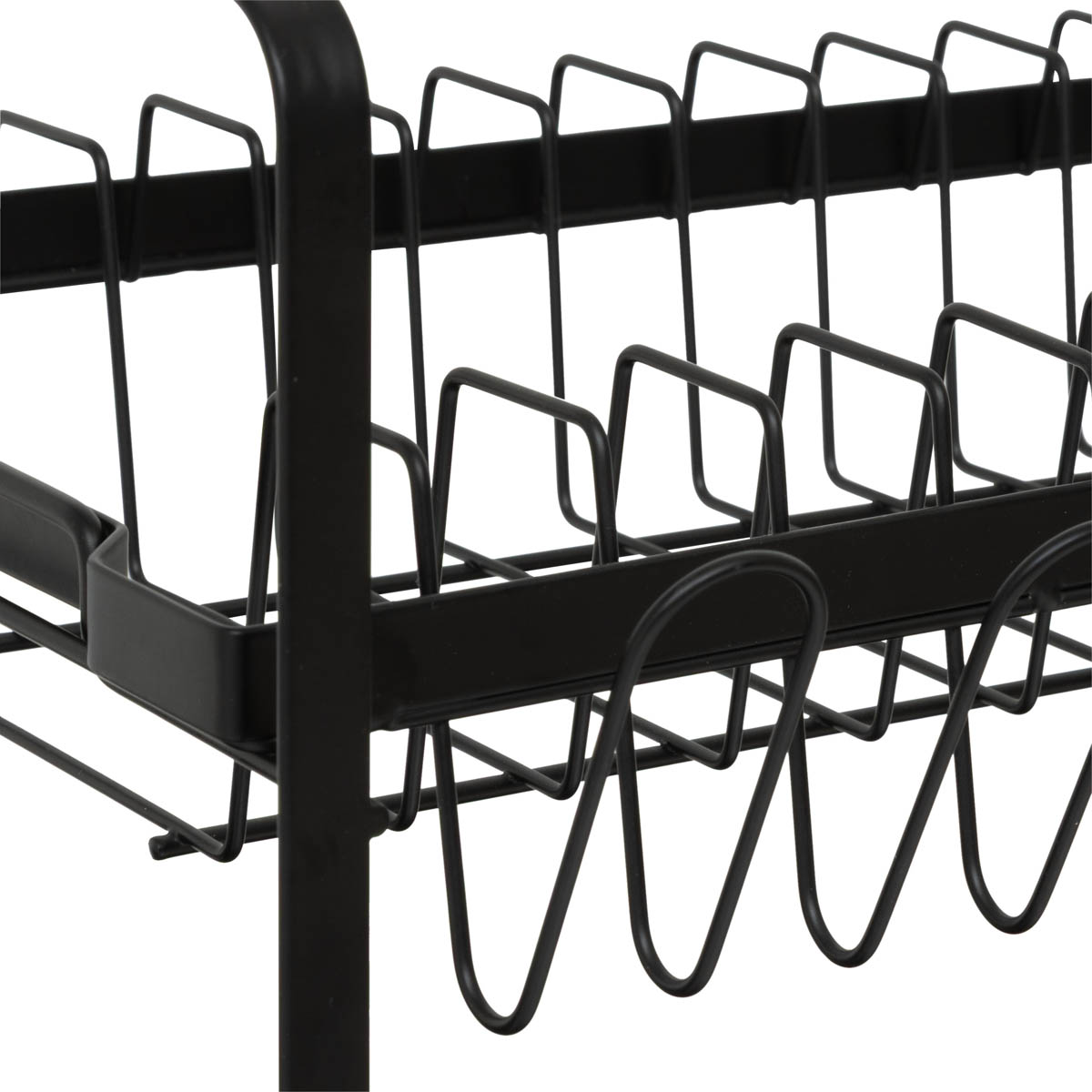 Στραγγιστήρι Πιάτων Διώροφο (49.5x30x37) F-V Black 190250
