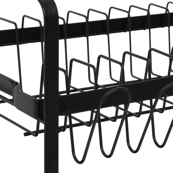 Στραγγιστήρι Πιάτων Διώροφο (49.5x30x37) F-V Black 190250