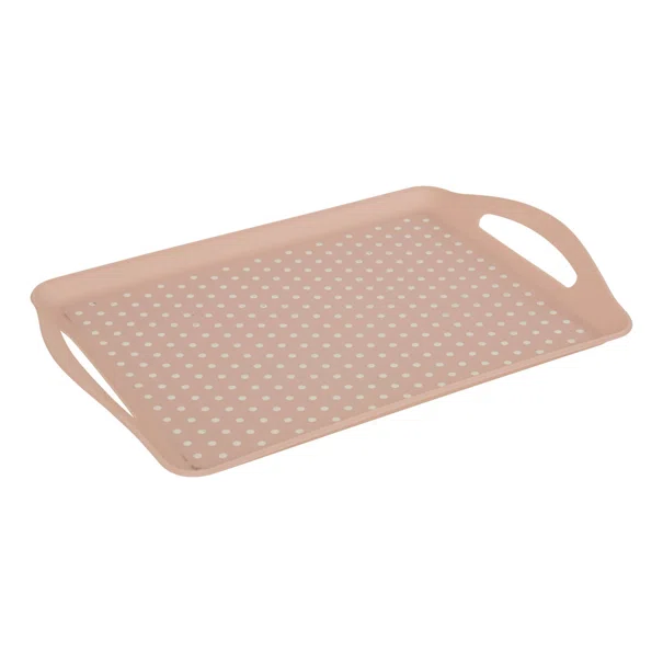 Δίσκος Σερβιρίσματος (42x32) F-V Poly Pink 190315B