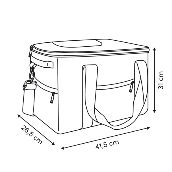 Ισοθερμική Τσάντα Φαγητού 35lt F-V Insulated 213508