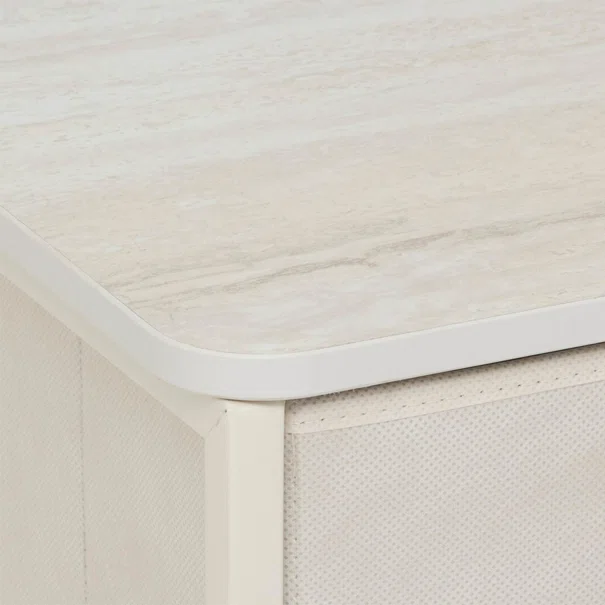 Κομοδίνο Με 2 Συρτάρια (45x30x51) F-V Tissa Beige 138938BA