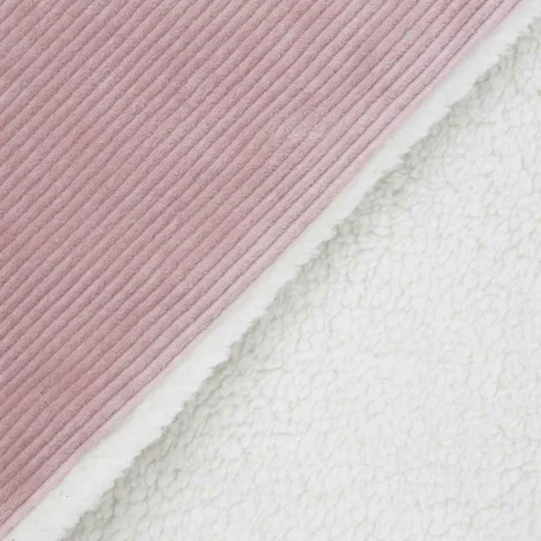 Κουβέρτα Fleece Κούνιας Με Γουνάκι (100x140) Trois Kilos Sept Wooly Σάπιο Μήλο 55-8489009