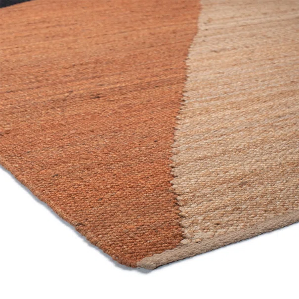 Χαλί Καλοκαιρινό (170x240) Βιοκαρπέτ Naf Naf Gardin J12 Natural Rust