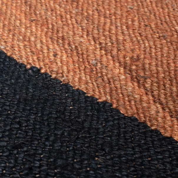 Χαλί Καλοκαιρινό (170x240) Βιοκαρπέτ Naf Naf Gardin J12 Natural Rust