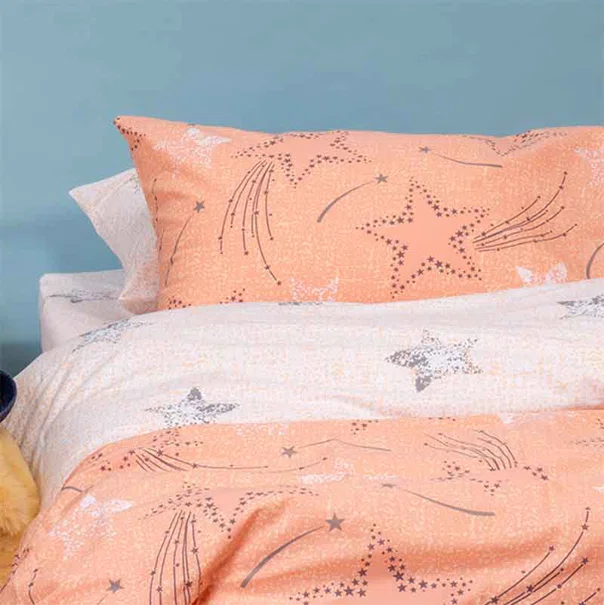 Ζεύγος Μαξιλαροθήκες (50x70) Melinen Kids Line Star Girl