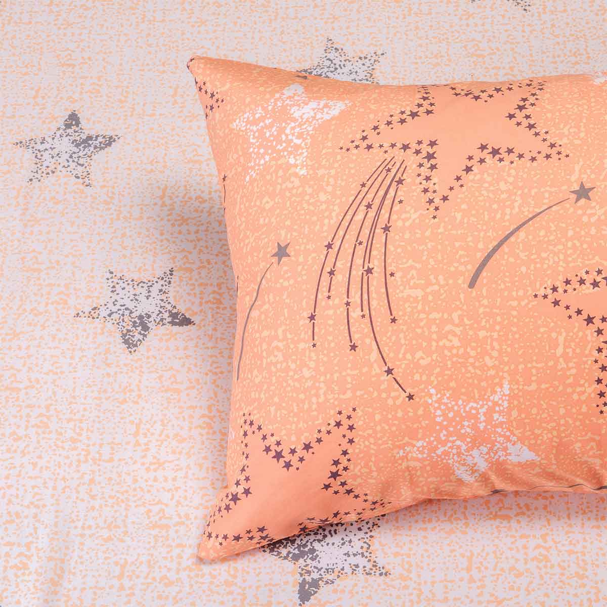 Ζεύγος Μαξιλαροθήκες (50x70) Melinen Kids Line Star Girl