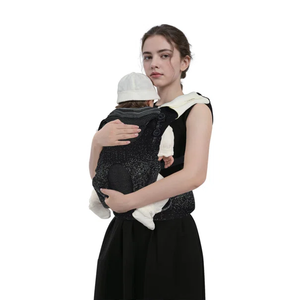 Μάρσιπος Εργονομικός (4-24 Μηνών/ Έως 15kg) Bebe Stars Heart Volcano Black 224-188