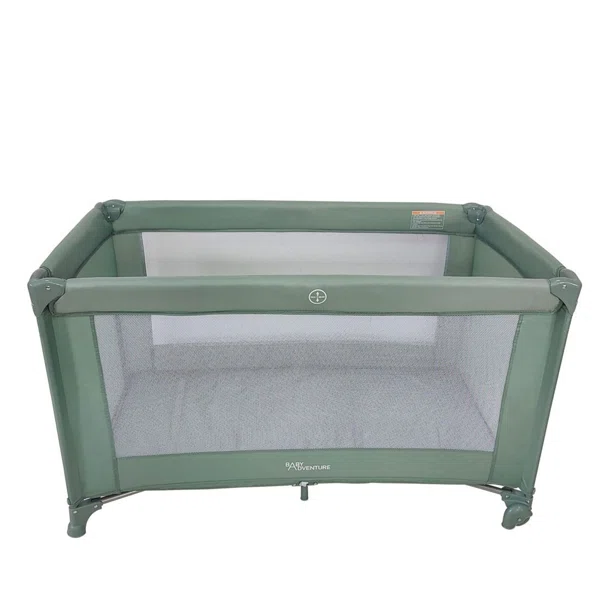 Παρκοκρέβατο (0+ Μηνών/Έως 15kg) Baby Adventure Dream 1 Layer Khaki