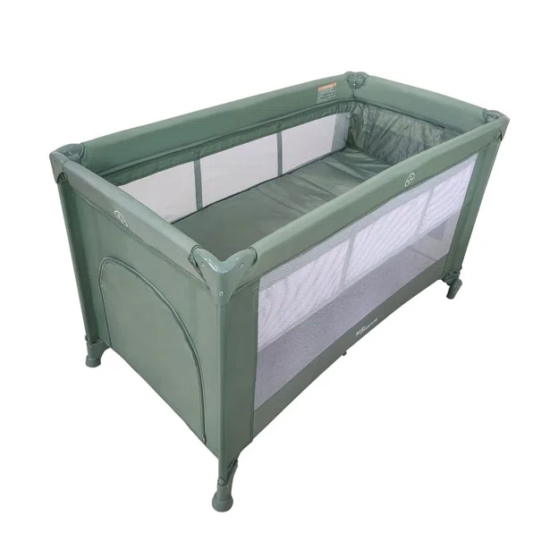 Παρκοκρέβατο 2 Θέσεων (0+ Μηνών/Έως 15kg) Baby Adventure Dream 1 Layer Khaki