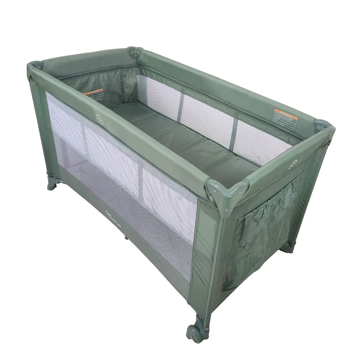 Παρκοκρέβατο 2 Θέσεων (0+ Μηνών Έως 15Kg) Baby Adventure Dream 1 Layer Khaki Βρεφικά Παρκοκρέβατα Μωρού Spitishop