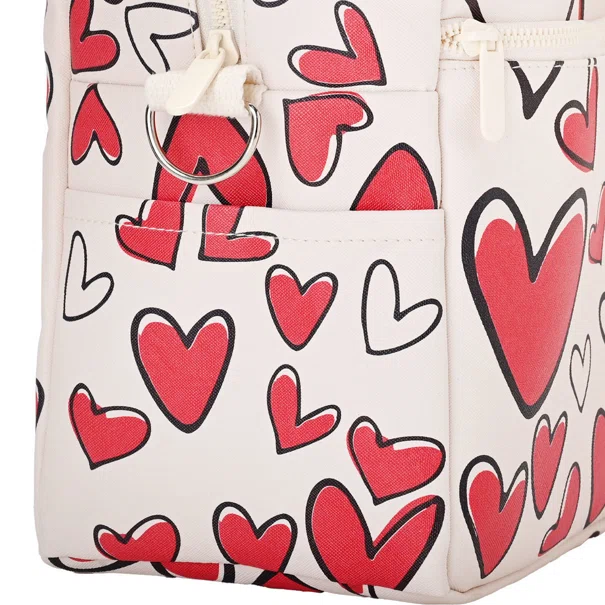 Ισοθερμική Τσάντα Φαγητού 7lt Estia Save The Aegean Red Valentine 01-38359