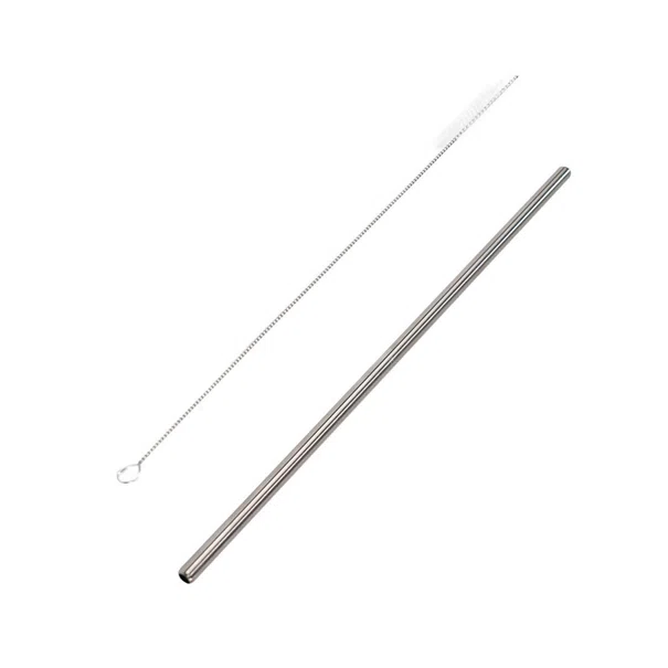 Καλαμάκι Μεταλλικό + Βουρτσάκι Estia 900ml 01-36928