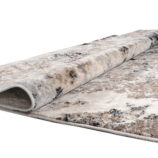 Χαλί (133x190) Polcarpet Estia 4871 Black/Beige