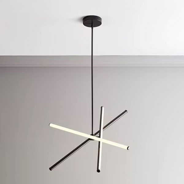 Φωτιστικό Οροφής Τρίφωτο LED 3 CCT Homelighting Vamos Black 77-50636