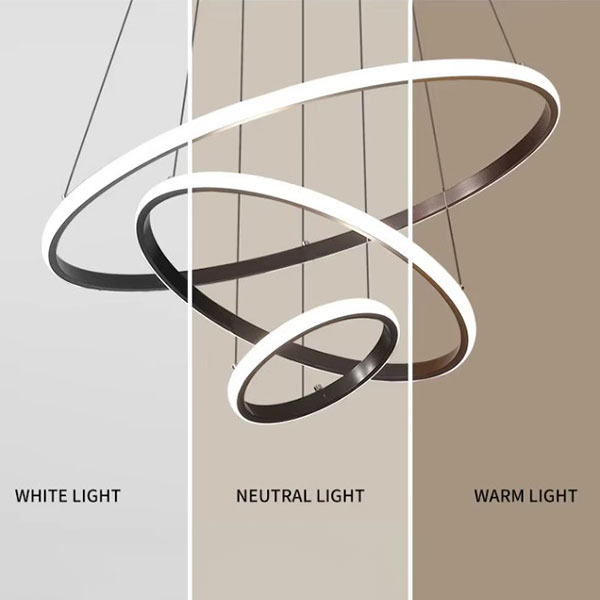 Φωτιστικό Οροφής Τρίφωτο LED 3 CCT Homelighting Damita Black 77-50603