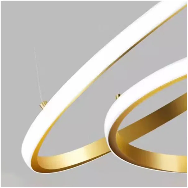 Φωτιστικό Οροφής Τρίφωτο LED 3 CCT Homelighting Damita Gold 77-50604