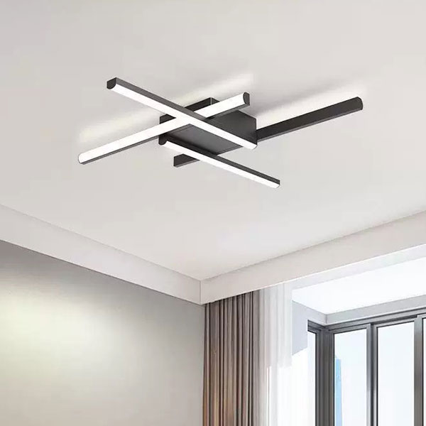 Φωτιστικό Πλαφονιέρα LED 3 CCT Homelighting Affilato Black 77-50661