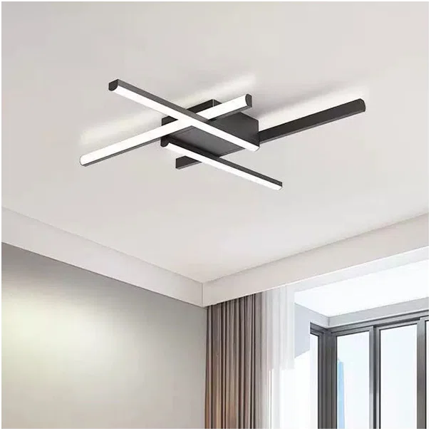 Φωτιστικό Πλαφονιέρα LED 3 CCT Homelighting Affilato Black 77-50661