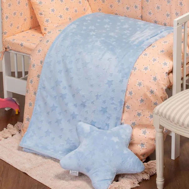 Κουβέρτα Fleece Μονή (160x220) Melinen Starito Sky
