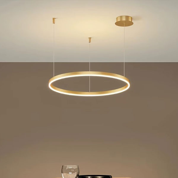 Φωτιστικό Οροφής Μονόφωτο LED 3 CCT Homelighting Kanko Gold 77-50667