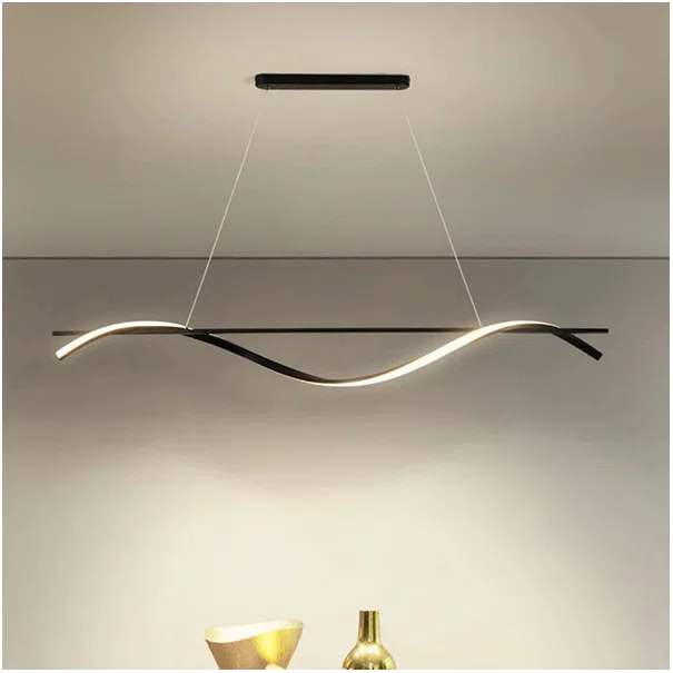 Φωτιστικό Οροφής Δίφωτο LED 3 CCT Homelighting Ondas Black 77-50450
