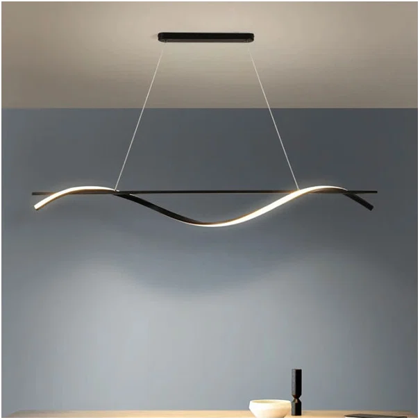 Φωτιστικό Οροφής Δίφωτο LED 3 CCT Homelighting Ondas Black 77-50450