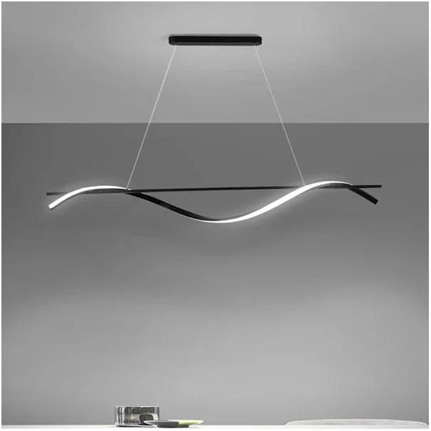 Φωτιστικό Οροφής Δίφωτο LED 3 CCT Homelighting Ondas Black 77-50450