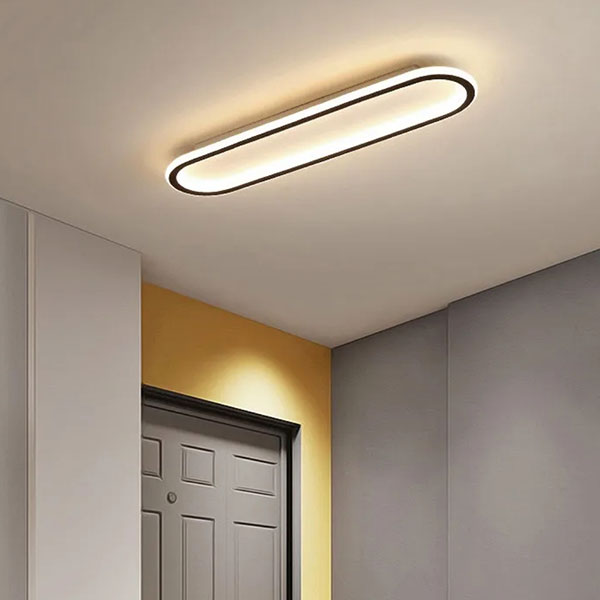 Φωτιστικό Πλαφονιέρα LED 3 CCT Homelighting Elma Black 77-50477