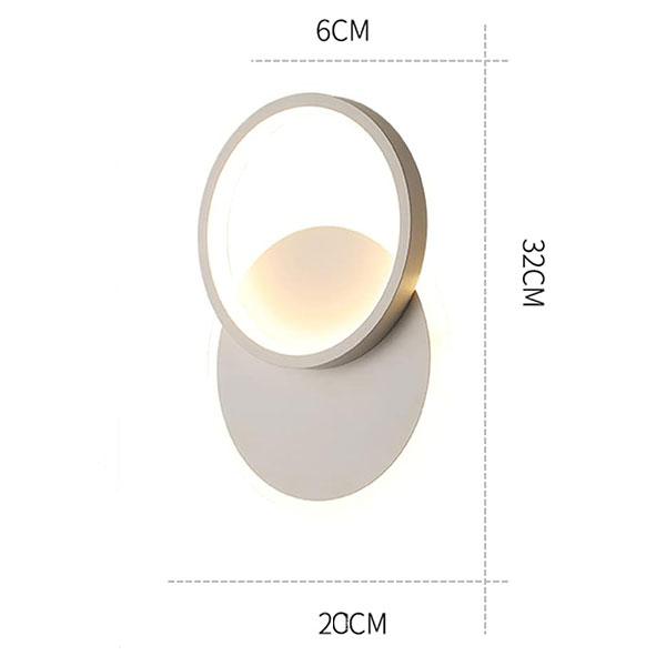 Απλίκα Τοίχου LED 3 CCT Homelighting Rosa White 77-50478