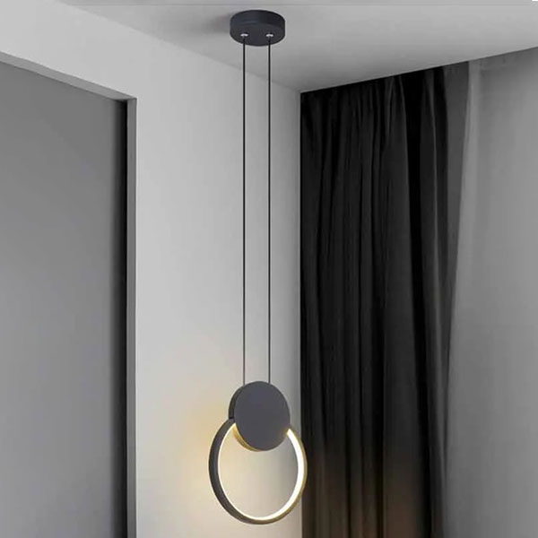 Φωτιστικό Οροφής Μονόφωτο LED 3 CCT Homelighting Rando Black 77-50486