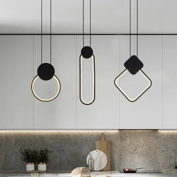 Φωτιστικό Οροφής Μονόφωτο LED 3 CCT Homelighting Tia Black 77-50487