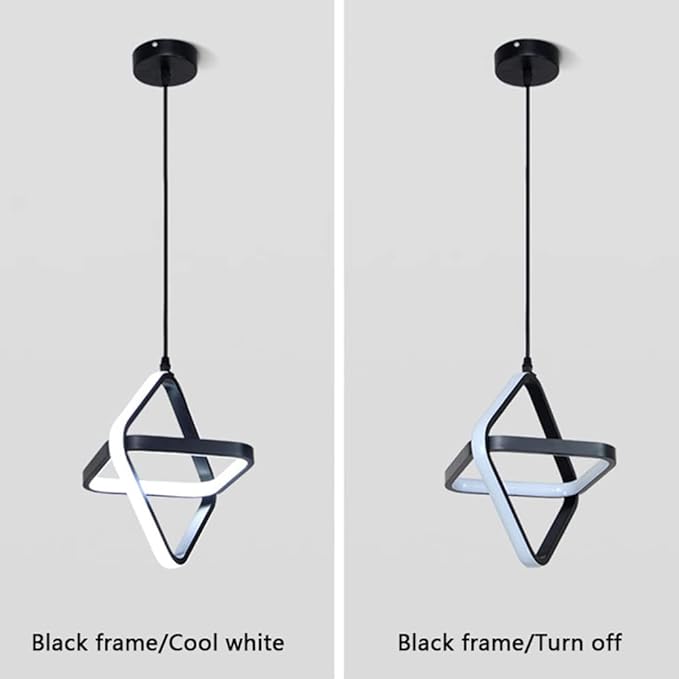 Φωτιστικό Οροφής Δίφωτο LED 3 CCT Homelighting Zeta Black 77-50489