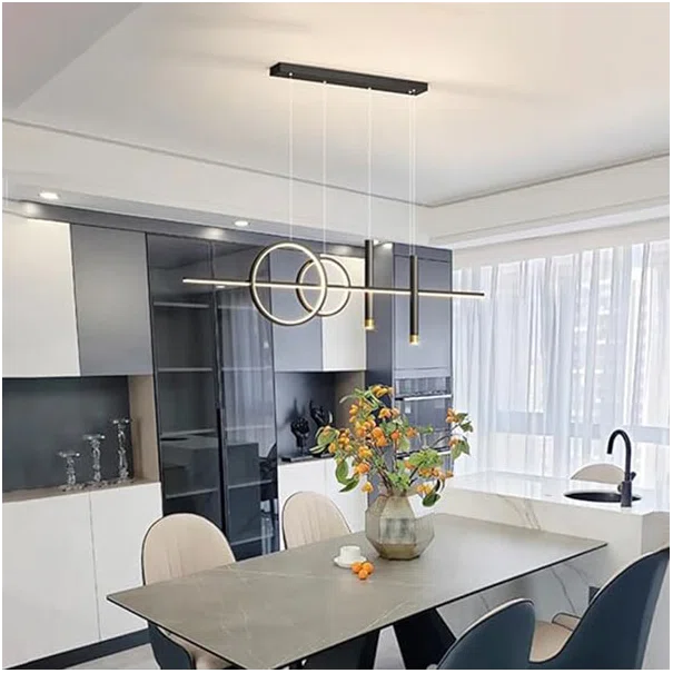 Φωτιστικό Οροφής Πολύφωτο LED 3 CCT Homelighting Aida Black 77-50491
