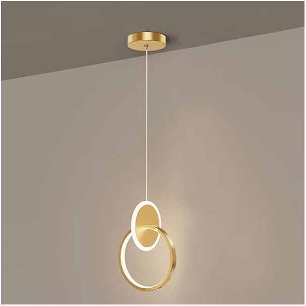 Φωτιστικό Οροφής Δίφωτο LED 3 CCT Homelighting Bria Gold 77-50492