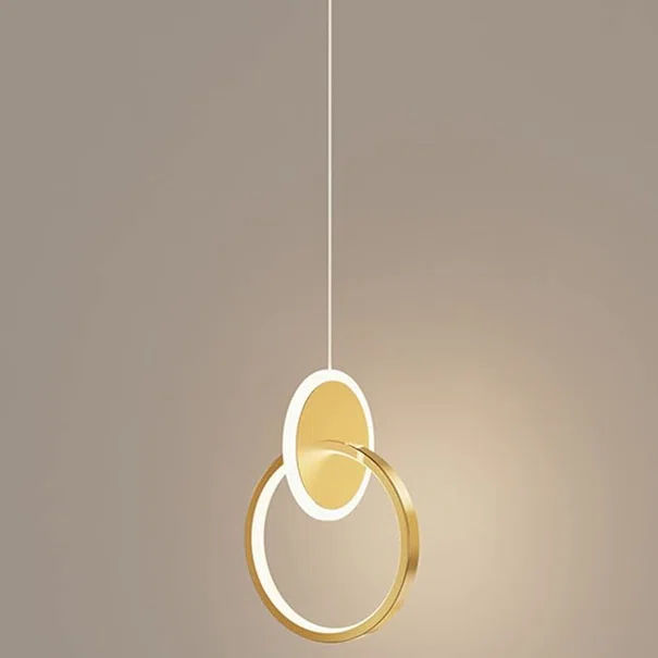 Φωτιστικό Οροφής Δίφωτο LED 3 CCT Homelighting Bria Gold 77-50492
