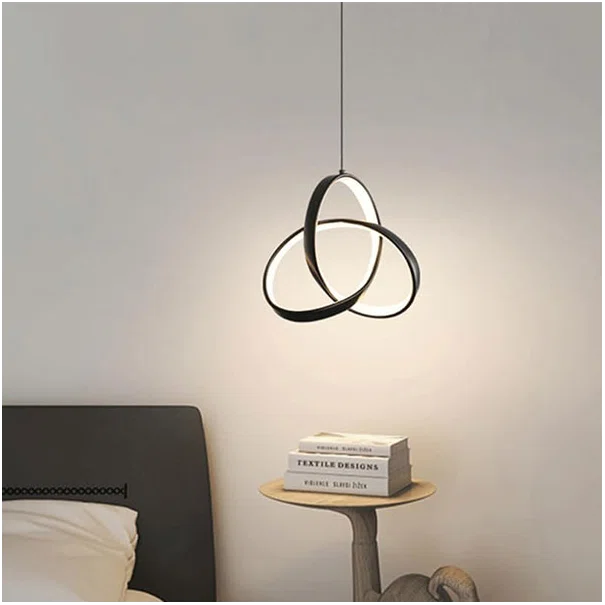 Φωτιστικό Οροφής Τρίφωτο LED 3 CCT Homelighting Mirabella Black 77-50494