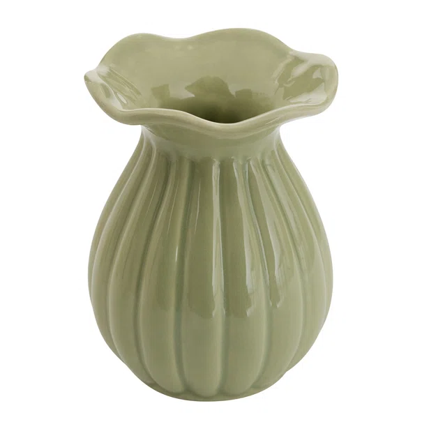 Διακοσμητικό Βάζο (Φ9x12.2) A-S Bud 214010 Green