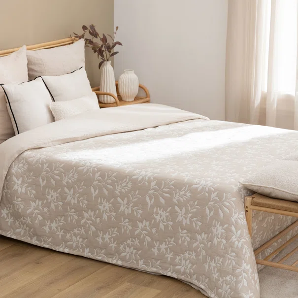 Κουβερτόριο King Size (240x260) A-S Nuvia Fleur 212435A