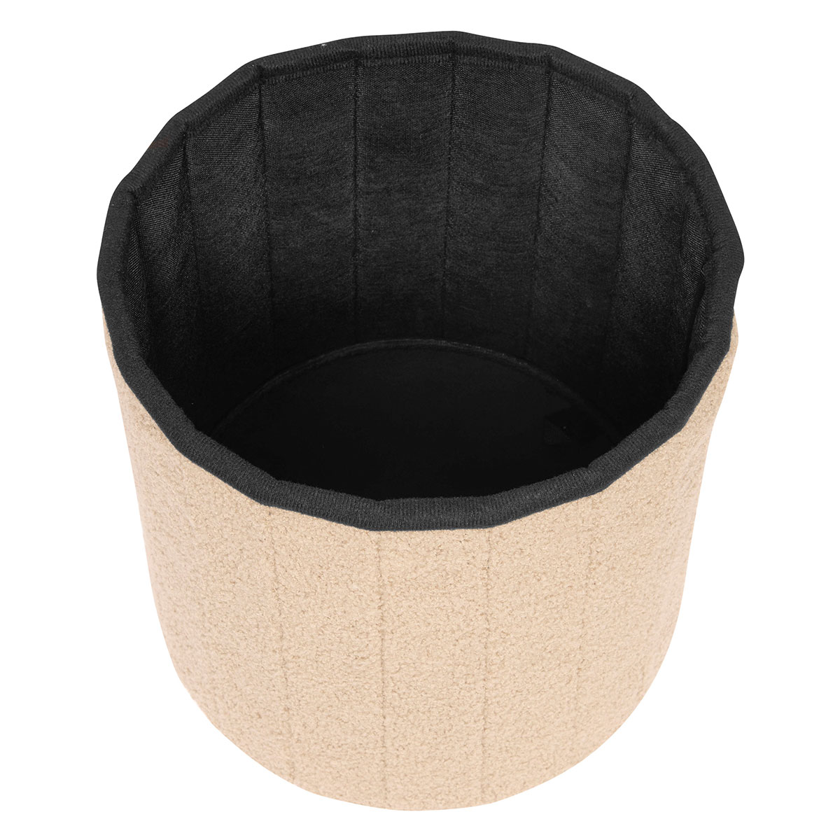 Σκαμπό με Αποθηκευτικό Χώρο (Φ32X38) A-S Jaiko Beige 214224 Έπιπλα Spitishop